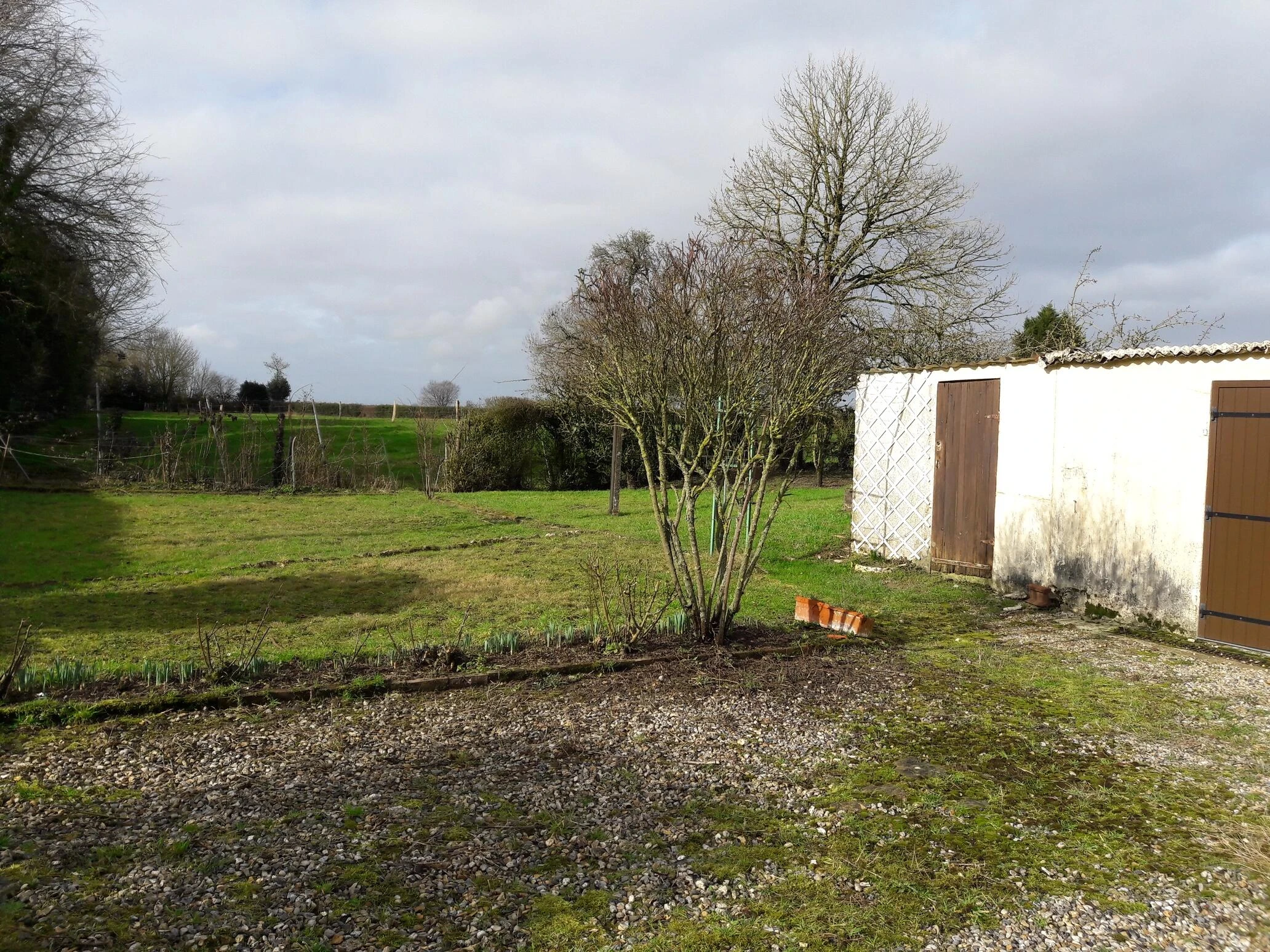 Le terrain de 1 062 m²